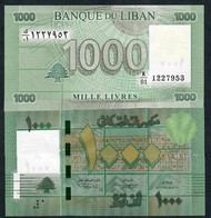 LEBANON P90a 1000 POUNDS 2011  #K/01  FIRST PREFIX          UNC. - Libanon