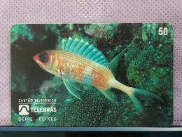 T-301 - BRASIL , BRAZIL TELECARD, PHONECARD, FISH, POISON - Brasile