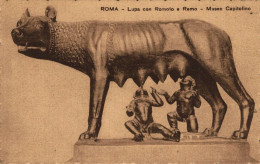 N0 - Roma - Lupa Con Romolo E Remo - Museo Capitolino - Romulus Et Remus - Museums