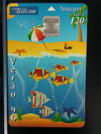 T-303 - PORTUGAL, TELECARD, PHONECARD, FISH, POISON - Portogallo