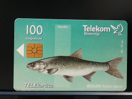 T-303 - SLOVENIA, TELECARD, PHONECARD, FISH, POISON - Slovenia