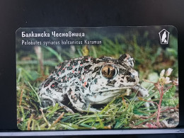 T-304 - BULGARIA TELECARD, PHONECARD, FROG, GRENOUILLE - Bulgarie