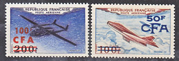 Réunion PA 52 53 Prototypes Noratlas Et Mystère IV Neuf ** MnH Sin Charmela Cote 12 - Poste Aérienne