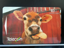 T-306 - NEW ZEALAND TELECARD, PHONECARD, COW VACHE - New Zealand