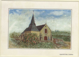 LES MOUTIERS-EN-RETZ  "La Chapelle De Prigny"  Aquarelle Marc Guitteny - Les Moutiers-en-Retz