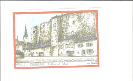 DIEULOUARD   CHATEAU ET EGLISE    PAR YVES DUCOURTIOUX        ////     RARE      A   SAISIR //// - Dieulouard