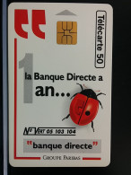 T-308 - FRANCE TELECARD, PHONECARD, ANIMAL, LADYBUG, COCCINELLE - Ohne Zuordnung