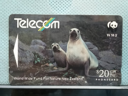 T-308 - TURKEY TELECARD, PHONECARD, ANIMAL, SEA CALF, VEAU DE MER - Turchia