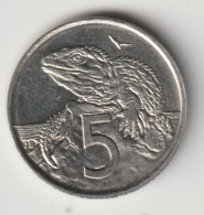 NEW ZEALAND 1999: 5 Cents, KM 116 - New Zealand
