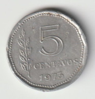 ARGENTINA 1973: 5 Centavos, KM 65 - Argentinië