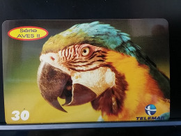 T-317 - BRASIL , BRAZIL TELECARD, PHONECARD, BIRD, OISEAU, PARROT, PERROQUET - Brésil