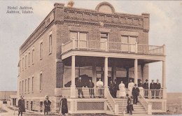 2797/ Ashton, Idaho, Hotel Ashton, Veel Mensen, 1910 - Andere & Zonder Classificatie