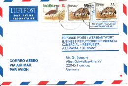 South Africa Air Mail Cover Sent To Germany 1-10-2000 - Poste Aérienne