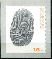 Dänemark Denmark Postfrisch/MNH Year 2012 - Modern Art - Fingerprint - Neufs