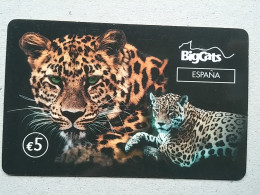 T-331 - ESPANA, SPAIN TELECARD, PHONECARD, BIG CATS LEOPARD - Autres & Non Classés