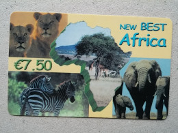 T-331 - FRANCE, TELECARD, PHONECARD, ELEPHANT, LION, ZEBRA  - Ohne Zuordnung