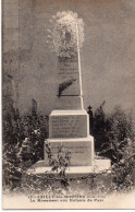 Jailly-les-Moulins Monument Aux Morts De La Grande Guerre Militaria Patriotique Propagande Honneur à Nos Soldats Conflit - Monuments Aux Morts
