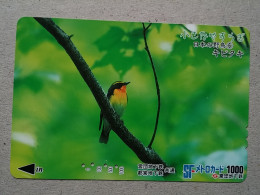 T-332 - JAPAN, PREPAID CARD, Carte Prépayée, BIRD, OISEAU,  - Autres & Non Classés