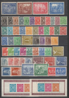 1946/1948 - ZONES AAS COMPLET ! - YVERT N° 1/58 + BF 1/1a * MLH - - Nuovi