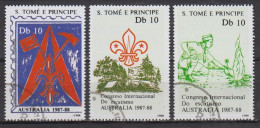 Pfadfinder, S.Tomé  1068/71 , O  (U 8538) - Used Stamps