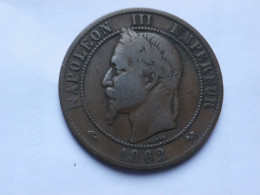 10 Centimes N III 1862 K - 10 Centimes