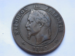 10 Centimes N III 1863 K - 10 Centimes