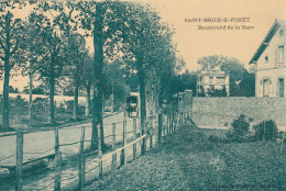 Saint-Brice-S/-Foret 95 (9659) Boulevard De La Gare, Carte Glacée - Saint-Brice-sous-Forêt