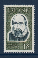 Islande, Island, **, Yv 458, Mi 505, - Nuevos