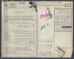 Vrachtbrief Met Stempel ST GENESIUS RODE - Documents & Fragments