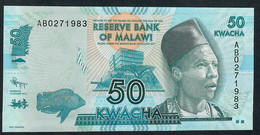 MALAWI      P58a    50  KWACHA  2012  #AB        UNC. - Malawi