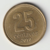 ARGENTINA 2010: 25 Centavos, KM 110 - Argentina