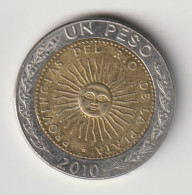 ARGENTINA 2010: 1 Peso, KM 112 - Argentine