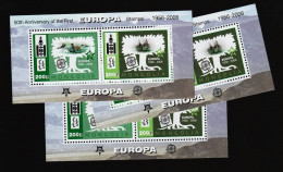 SSCF020v3r- Mongólia 2006 - 50º Aniv Selos Europa_ MNH_ X3 - Mongolie