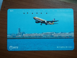 T-344 - JAPAN, TELECARD, PHONECARD,  Avion, Plane, Avio, NTT 231-207 - Flugzeuge