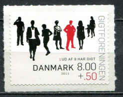 Dänemark Denmark Postfrisch/MNH Year 2011 - Rheumatism Association II - Ungebraucht