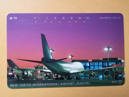 T-344 - JAPAN, TELECARD, PHONECARD,  Avion, Plane, Avio, NTT 251-378 - Flugzeuge