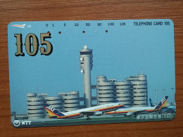 T-345 - JAPAN, TELECARD, PHONECARD,  Avion, Plane, Avio, NTT 231-133 - Airplanes