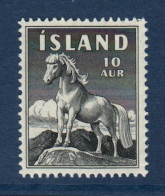 Islande, Island, **, Yv 283, Mi 325, Cheval, - Neufs