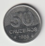 BRASIL 1985: 50 Cruzeiros, KM 594 - Brasil