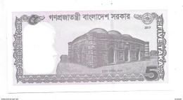 *bangladesh 5 Taka 2017   64 Unc - Bangladesh