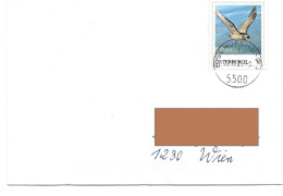 3252b: Österreich- Personalisierte Marke "Seevogel" Auf Brief - Colibris