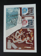 Carte Maximum Card Lutte Contre La Drogue Anti Drugs Monaco 1973 - Drogen