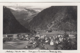 E1253) MALLNITZ In Kärnten - Blick Gegen D. Tauerntal M. D. Geiselspitze ALT ! 1938 - Mallnitz