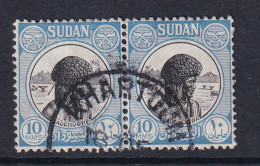 Sdn: 1951/61   Pictorial   SG128    10m   Used Pair  - Soedan (...-1951)