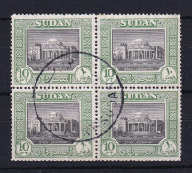 Sdn: 1951/61   Pictorial   SG137    10P     Used Block Of 4 - Soedan (...-1951)