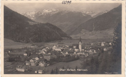 E1256) OBERVELLACH - OBer Vellach - Kärnten - TOP FOTO AK - Häuser Kirche ALT - Obervellach