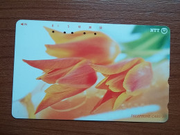 T-358 - JAPAN, Japon, Nipon, TELECARD, PHONECARD,  FLOWER, FLEUR, NTT 231-242 - Blumen