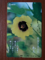 T-358 - JAPAN, Japon, Nipon, TELECARD, PHONECARD,  FLOWER, FLEUR, NTT 331-098 - Bloemen