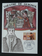 Carte Maximum Card Marionnette Puppets Guignol Laurent Mourguet 69 Villeurbanne 1994 - Puppets