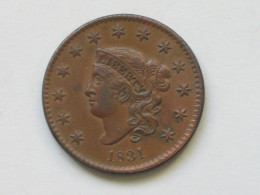 USA - 1 One Cents CORONET CENT 1831 - TRES BELLE MONNAIE   **** EN ACHAT IMMEDIAT **** - 1816-1839: Coronet Head (Tête Couronnée)